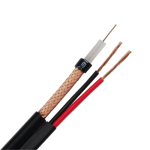 Cablu coaxial RG59 + alimentare 2x0.75, 305m, negru TSY-RG59+2X0.75-B - imagine 2