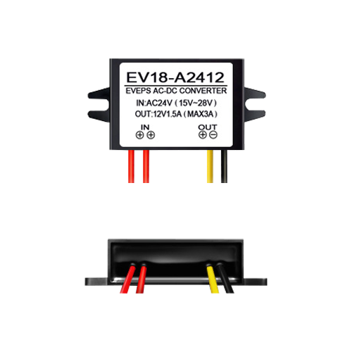 img5537large Convertor tensiune 14-28VAC la 12VDC, 1.5A EV18-A2412 - imagine 1
