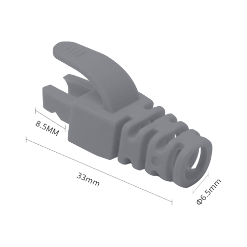 img5724large Manson protectie mufa RJ45, gri (100buc) RJ45-CAP-GY - imagine 1