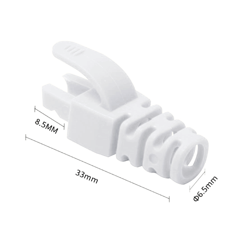 img5725large Manson protectie mufa RJ45, alb (100buc) RJ45-CAP-WH - imagine 1