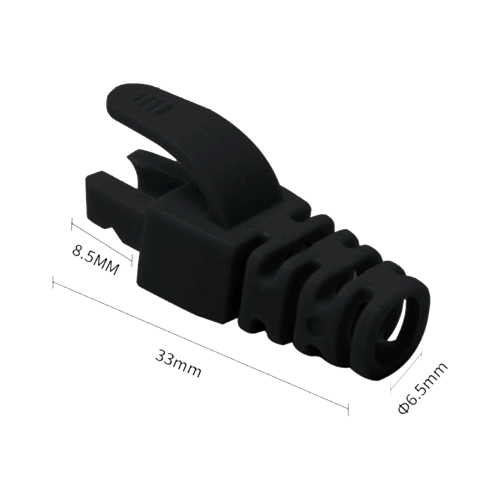 img5726large Manson protectie mufa RJ45, negru (100buc) RJ45-CAP-BK - imagine 1