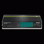 Switch 8 porturi Gigabit PoE/PoE+ 123W - TRENDnet TPE-TG80G - imagine 2