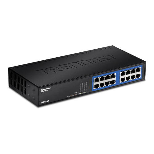 img6280large Switch GREENnet 16 porturi Gigabit - TRENDnet TEG-S16DG - imagine 1