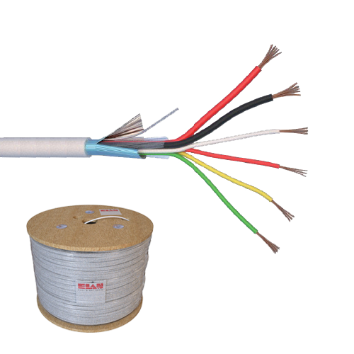 img6359large Cablu de alarma 6 fire ecranate + alimentare 2x0.75, cupru integral, 500m 6CUEF+2x0.75-T - imagine 1
