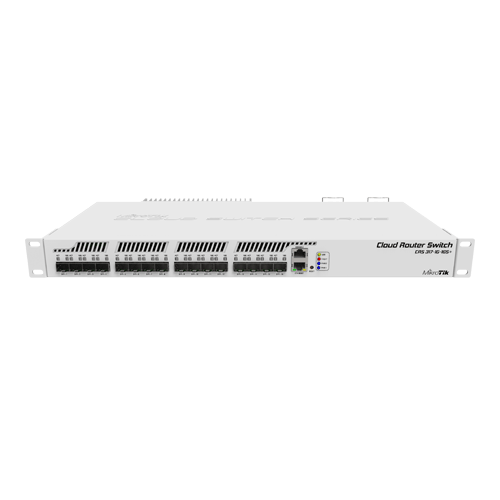 img6469large Management Switch 16 x SFP+ 10Gbps, 1 x Gigabit - Mikrotik CRS317-1G-16S+RM - imagine 1