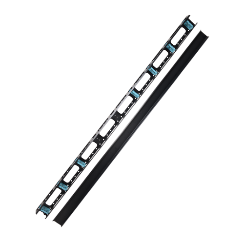img6623large Organizator vertical cabluri, metalic, 47U - ASYTECH Networking ASY-VCM-47 - imagine 1