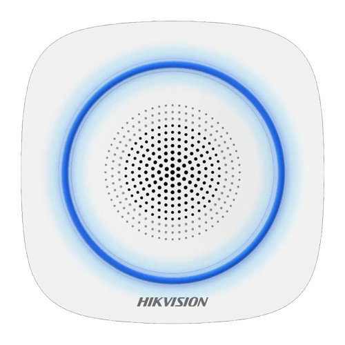 img6648large Sirena wireless AX PRO de interior cu led albastru, 868Mhz - HIKVISION DS-PS1-I-WE-B - imagine 1