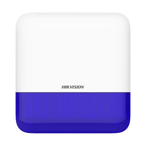 img6650large Sirena wireless AX PRO de exterior cu flash, led albastru, 868Mhz - HIKVISION DS-PS1-E-WE-B - imagine 1