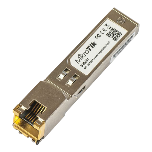 img6996large Modul RJ45 SFP 10/100/1000M - Mikrotik S-RJ01 - imagine 1