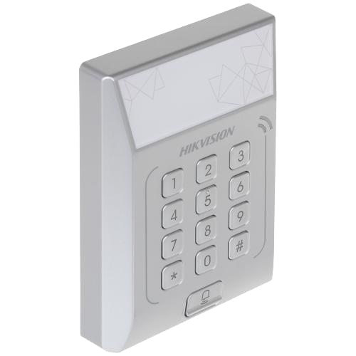 img7066large Controler stand-alone cu tastatura si cititor card - HIKVISION DS-K1T801M - imagine 1