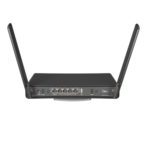 img7263large hAP ac³, 5 x Gigabit, 1 x PoE, 802.11b/g/n 2.4Ghz, 802.11ac 5Ghz, antene externe 3dBi 2.4GHz, 5.5dBi 5GHz - MikroTik RBD53iG-5HacD2HnD - imagine 1