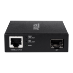 Media Convertor POE Gigabit - SFP fibra optica - TRENDnet TFC-PGSFP - imagine 2