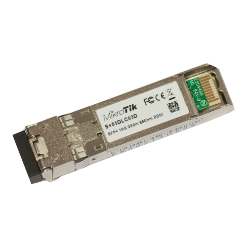 img7573large Modul SFP+ 10G MM 300m 850nm Dual LC-connector - Mikrotik S+85DLC03D - imagine 1