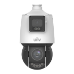 Camera Dual-lens IP, PTZ, 4MP, 25X, IR100m&WL30m, AutoTracking, Audio, Alarm, PoE, IP66 - UNV IPC94144SFW-X25-F40C - imagine 2