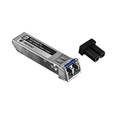 img9671large Modul SFP Mini-GBIC Single-Mode Duplex LC, 1.25G, 1310nm, 10Km - TRENDnet TEG-MGBS10 - imagine 1
