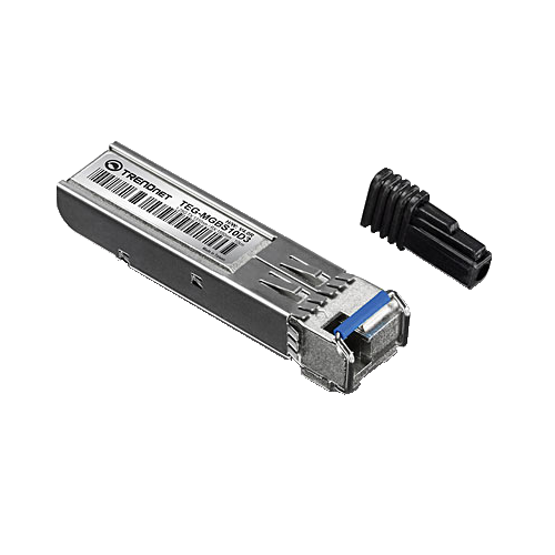 img9683large Modul SFP Dual Wavelength Single-Mode Simplex LC, 1.25G, TX:1310nm/RX:1550nm, 10Km - TRENDnet TEG-MGBS10D3 - imagine 1
