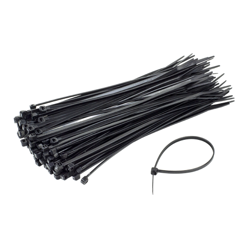 img9788large Coliere de plastic 150x2.5 mm, NEGRU, 100 buc TCP-150-2.5-B - imagine 1