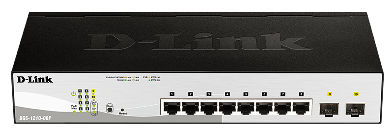 prod_10019_1 SWT 8*GBIT POE D-LINK DGS-1210-08P/E - imagine 1