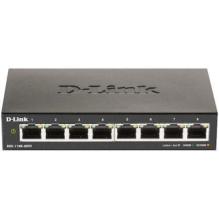 prod_14335_1 8-Port Switch D-link DGS-1100-08V2/E - imagine 1