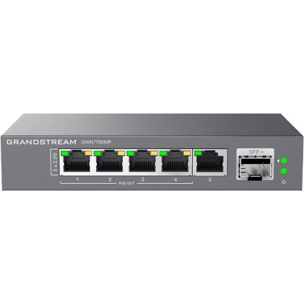 GRS SWT UN 5xRJ-45 2.5G 4xPoE GWN7700MP