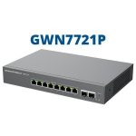 GRS SWT LAYER 2 LITE 10 P 8xPOE GWN7721P