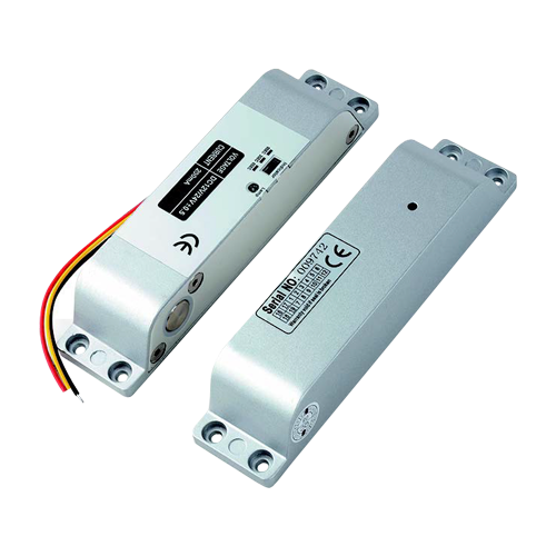 img14831large Bolt electric Fail Safe (NC), montaj aparent, 12 Vcc, delay 0-3-6 secunde, monitorizare, 200 x 28 x 39 mm CSL-150NC - imagine 1