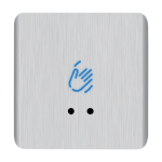 Buton de iesire Touchless ajustabil, aluminiu, argintiu, montaj aparent, IP66 CSB-20C30S-AL1
