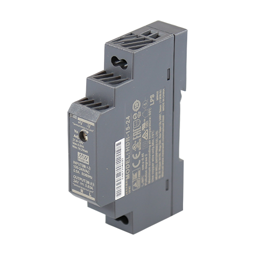 img23328large Sursa de alimentare in comutatie, 24V / 0.63A, sina DIN - MEAN WE HDR-15-24 - imagine 1
