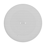 Difuzor analog, 10W, montare tavan - HIKVISION DS-QAZ0610G1 - imagine 2