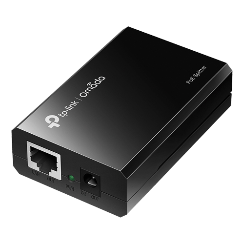 img29223large Splitter PoE, 2 x RJ45 Gigabit, 1 x DC Out, max. 12W - TP-Link Omada POE10R - imagine 1