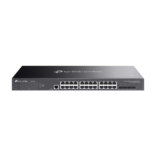 img29522large Switch L2+, 24 x RJ45 Gigabit, 4 x SFP+ 10G, Management - TP-Link Omada SG3428X - imagine 1