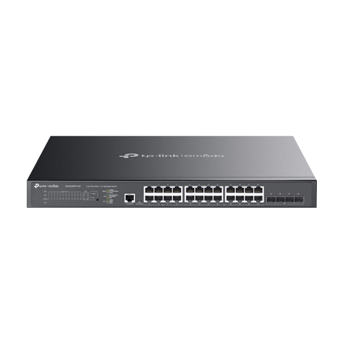 img29805large Switch L2+, 24 x RJ45 2.5G PoE, 4 x SFP+ 10G, Management, 1U - TP-Link Omada SG3428XPP-M2 - imagine 1