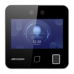 Terminal control acces recunoastere faciala, 4.3 inch touch screen, M1, Amprenta, Wi-Fi - HIKVISION DS-K1T343MFWX-B-S