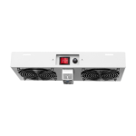 Modul 2 ventilatoare pentru rack SBW/EXIP55 19', cu termostat, RAL 7035 - ASYTECH Networking ASY-FAN-EXIP55-THM-2F - imagine 2