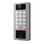 Terminal control acces si interfon, PIN, cititor card, QR, Bluetooth, Wi-Fi, Alarma, IK09 - HIKVISION DS-K1T502DBWX-CQRE1 - imagine 3