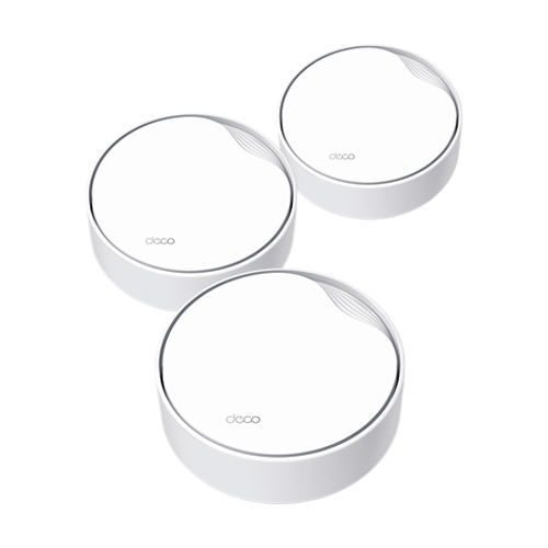 img47238large Sistem 3 x Mesh Deco X50, Wi-Fi 6, AX3000, 2 x RJ45 2.5G PoE - TP-Link DecoX50-PoE(3-pack) - imagine 1