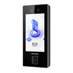Terminal control acces ecran 4.5', identificare faciala,M1,PIN,QR,Bluetooth, Wi-Fi, PoE - HIKVISION DS-K1T344MBWX-QRE1 - imagine 2