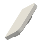 Capac terminal pentru canal cablu 102x50 mm - DLX DLX-102-05 - imagine 2