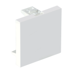 Capac fals pentru aparataj 45x45 mm (2 module) - DLX DLX-245-48 - imagine 2