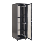 Rack podea 32U 19' 600x800, capacitate incarcare 500 Kg, negru - ASYTECH Networking ASY-32U-6080E - imagine 3