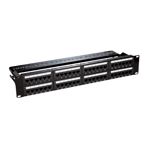 img6167large Patch Panel 2U, UTP cat6, 48 porturi RJ45 - ASYTECH Networking ASY-PP-UTP6-48 - imagine 1