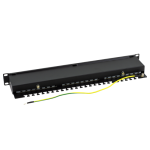 Patch Panel 1U, FTP cat5e, 24 porturi RJ45 - ASYTECH Networking ASY-PP-FTP5E-24 - imagine 4