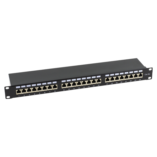 img6342large Patch Panel 1U, FTP cat6A, 24 porturi RJ45 - ASYTECH Networking ASY-PP-FTP6A-24 - imagine 1