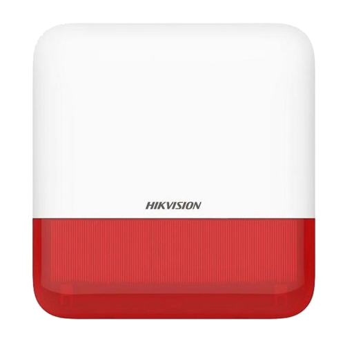 img6654large Sirena wireless AX PRO de exterior cu flash, led Rosu, 868Mhz - HIKVISION DS-PS1-E-WE-R - imagine 1
