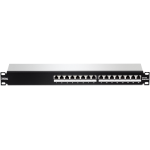 Patch Panel 16 x RJ45 UTP, Cat6a, Ecranat, 1U - TRENDnet TC-P16C6AS