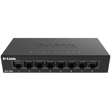 prod_14281_1 8-Port Desktop Switch DGS-108GL/E - imagine 1