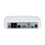 NVR 4 CHANNELS DHA NVR4104-P-EI