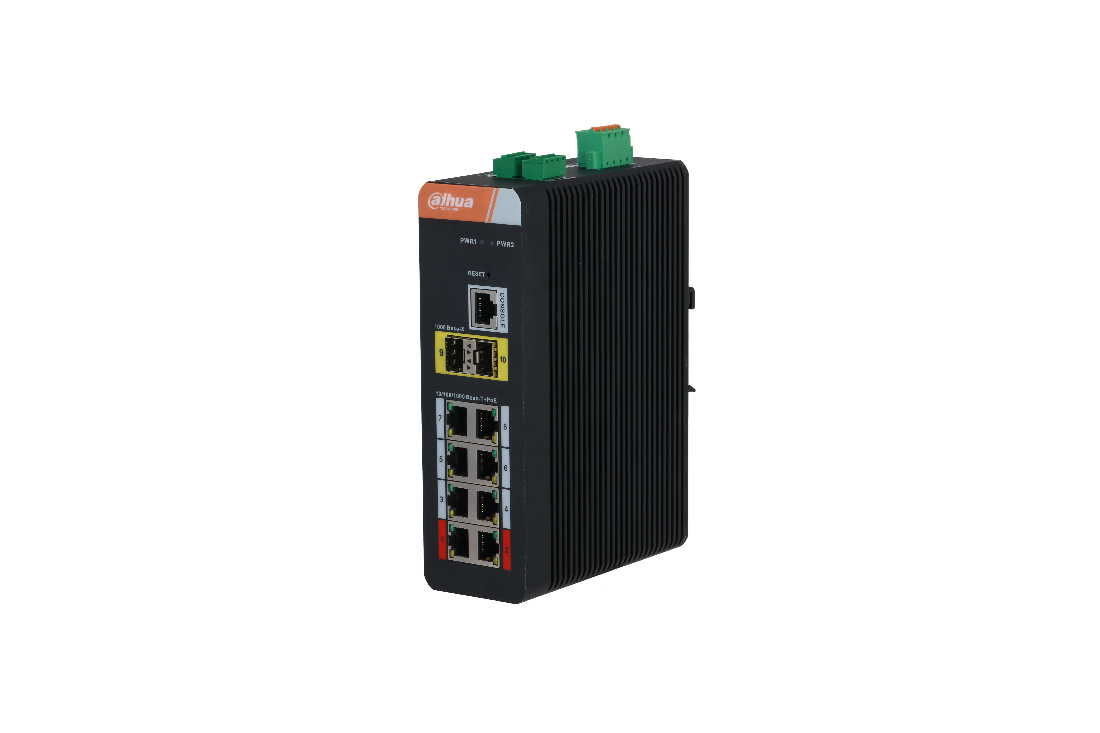 prod_19724_1 SWT 10PORT, 8PORT POE DHA IS4210-8GT-120 - imagine 1